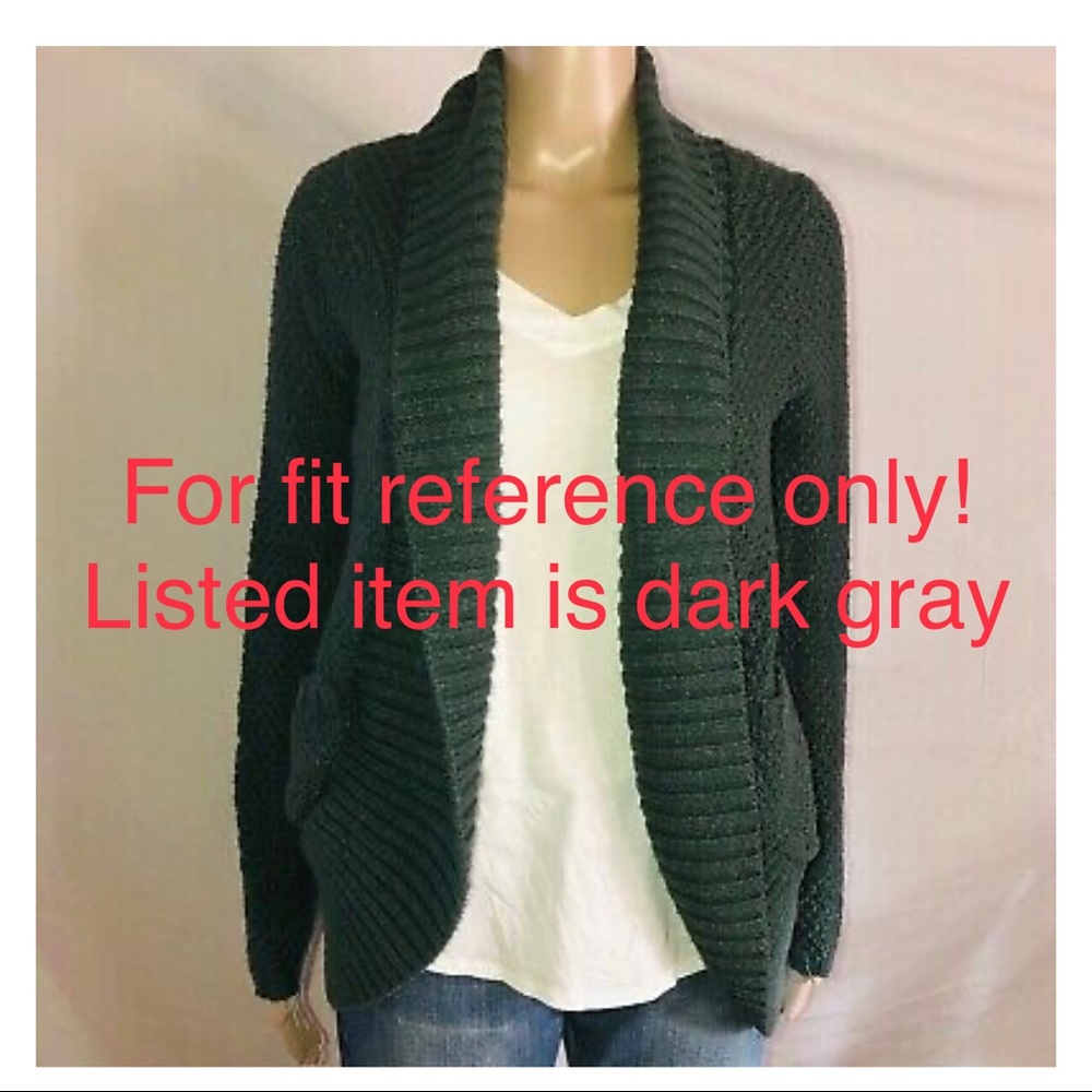 UO Chunky Marled Cocoon Cardigan with pockets - S - Picture 5 of 6